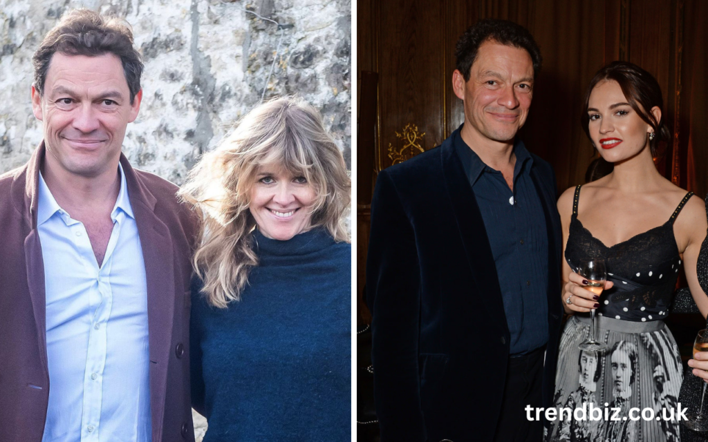 lily james dominic west